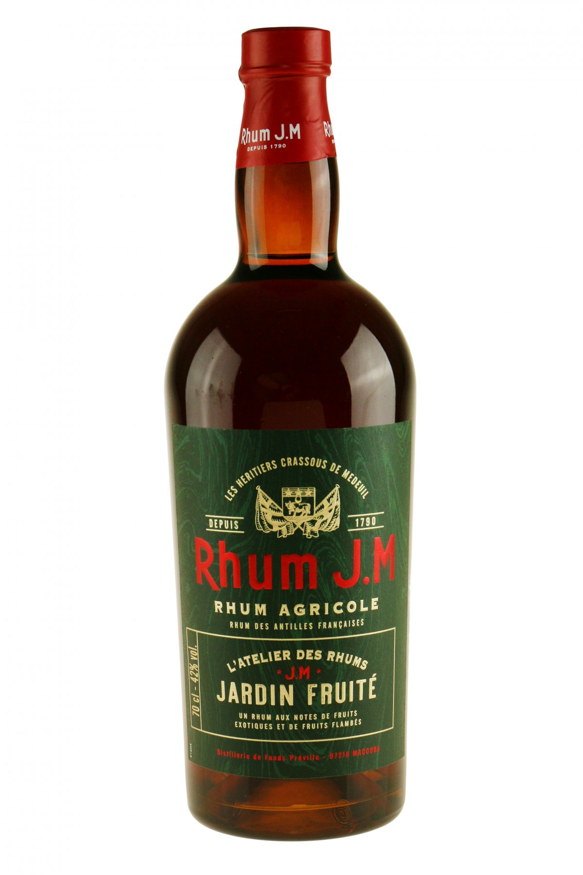 Rhum J M L Atelier des Rhums Jardin Fruité 70 cl 42 MØRK ROM