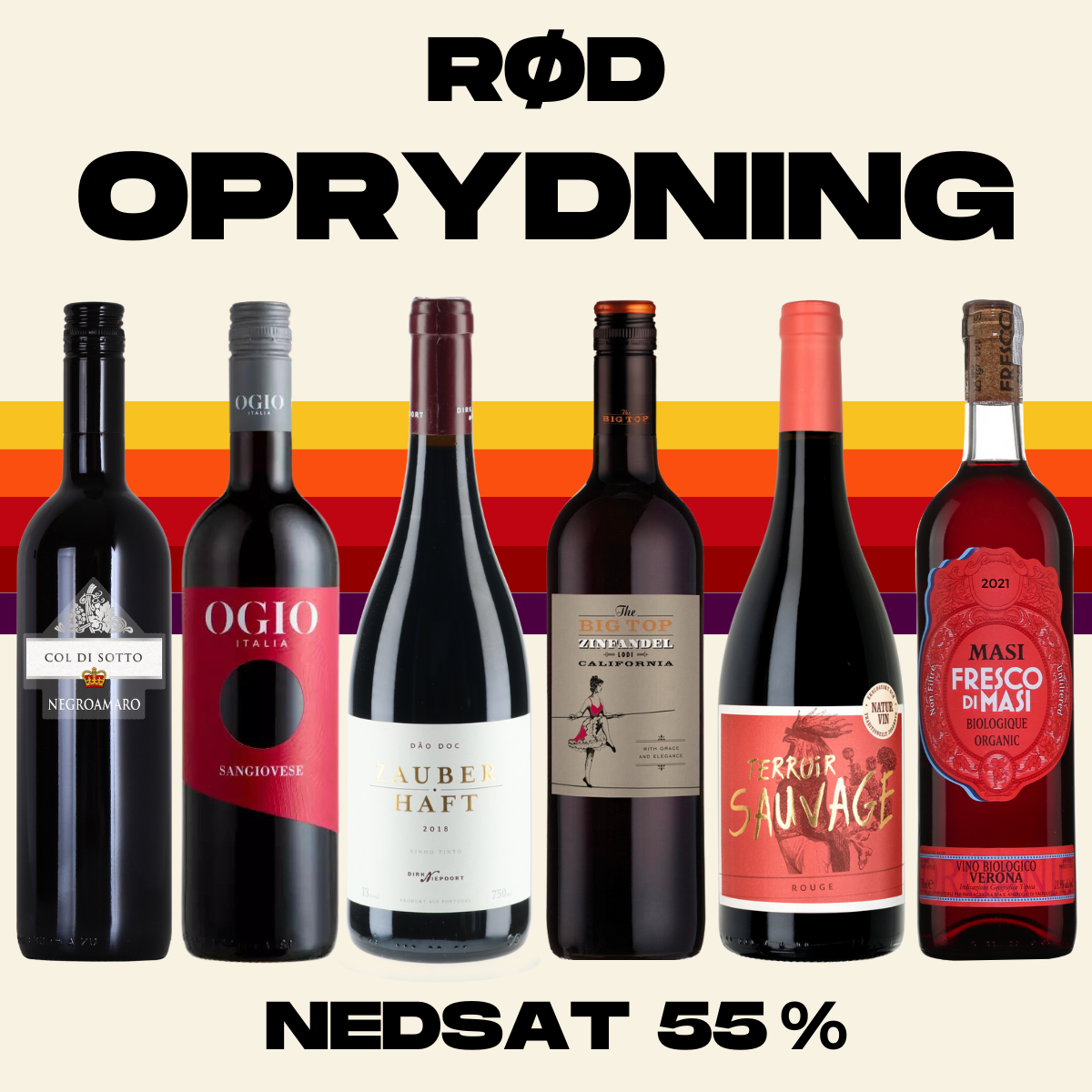 R D Oprydning Fl Kun Kr Smagskasser Med Vin Vin Med Mere Dk