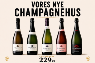 BYD VELKOMMEN TIL VORES NYE CHAMPAGNEHUS