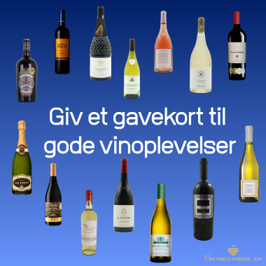 Gavekort til VINMEDMERE.DK. Se mere lige her