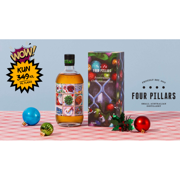 Four Pillars Australian Christmas Gin 70 cl. - 43,8%