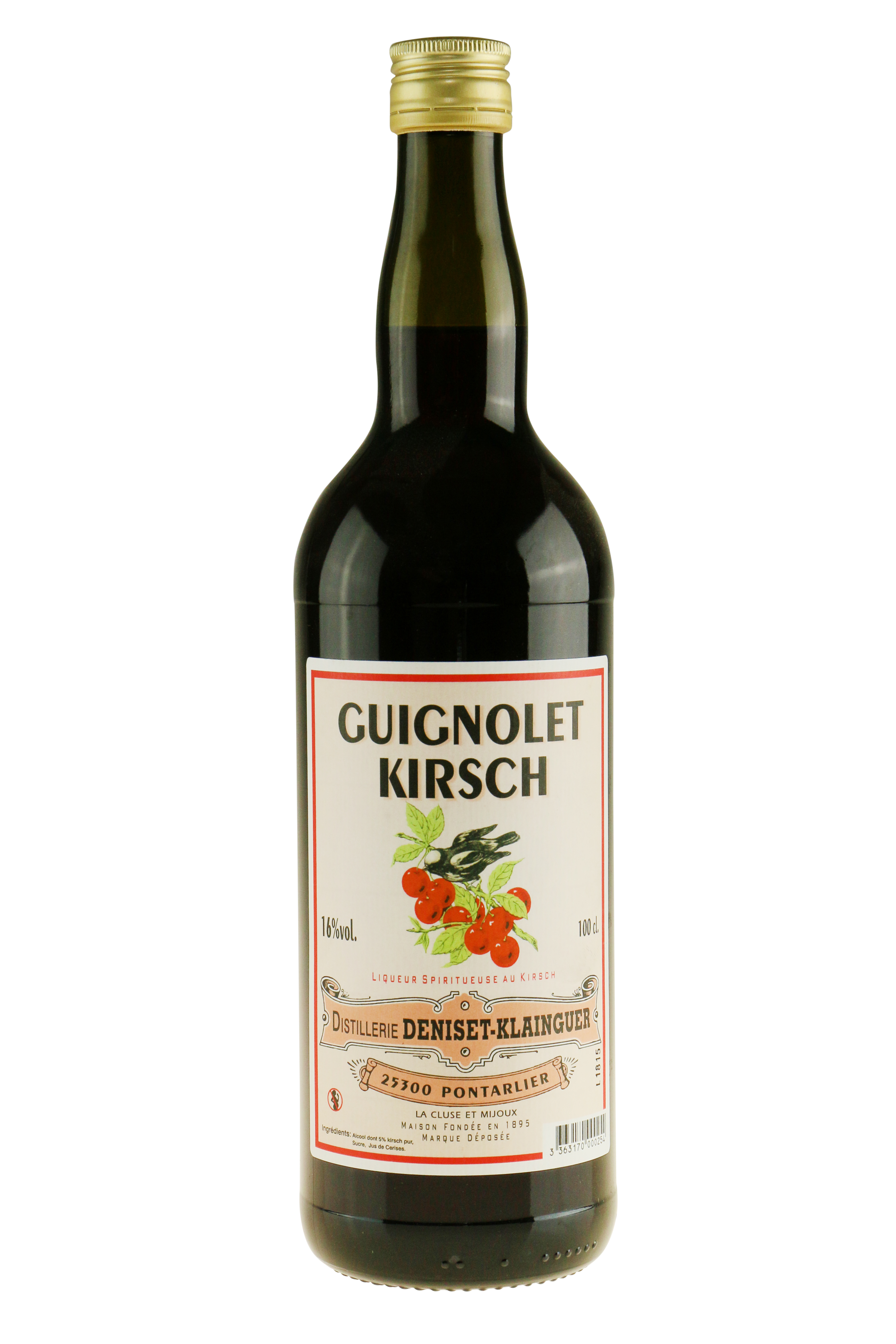 Liqueur Sapins 100cl 35° Deniset Klainguer