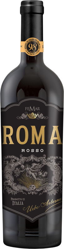 Femar Vini Roma Rosso Urbe MERE 2019 - - 13,5% - RØDVIN MED Aeterna ITALIENSK VIN