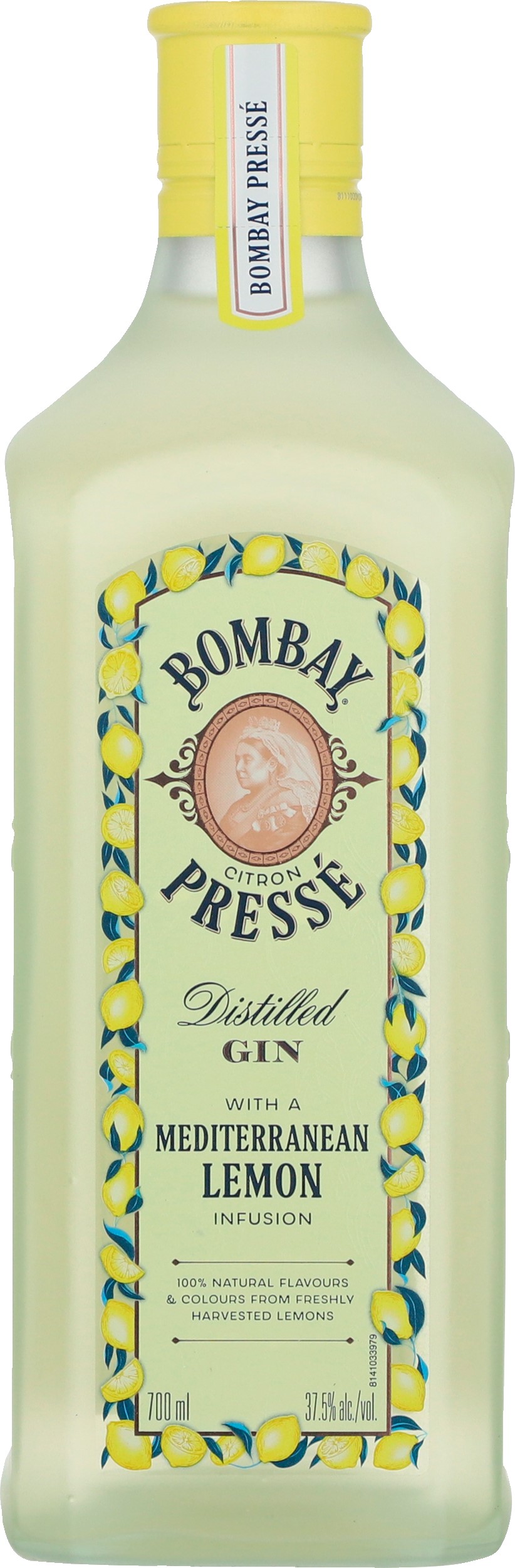Bombay Mediterranean Lemon Pressé Gin 70 cl. - 37,5% - GIN - VIN MED MERE