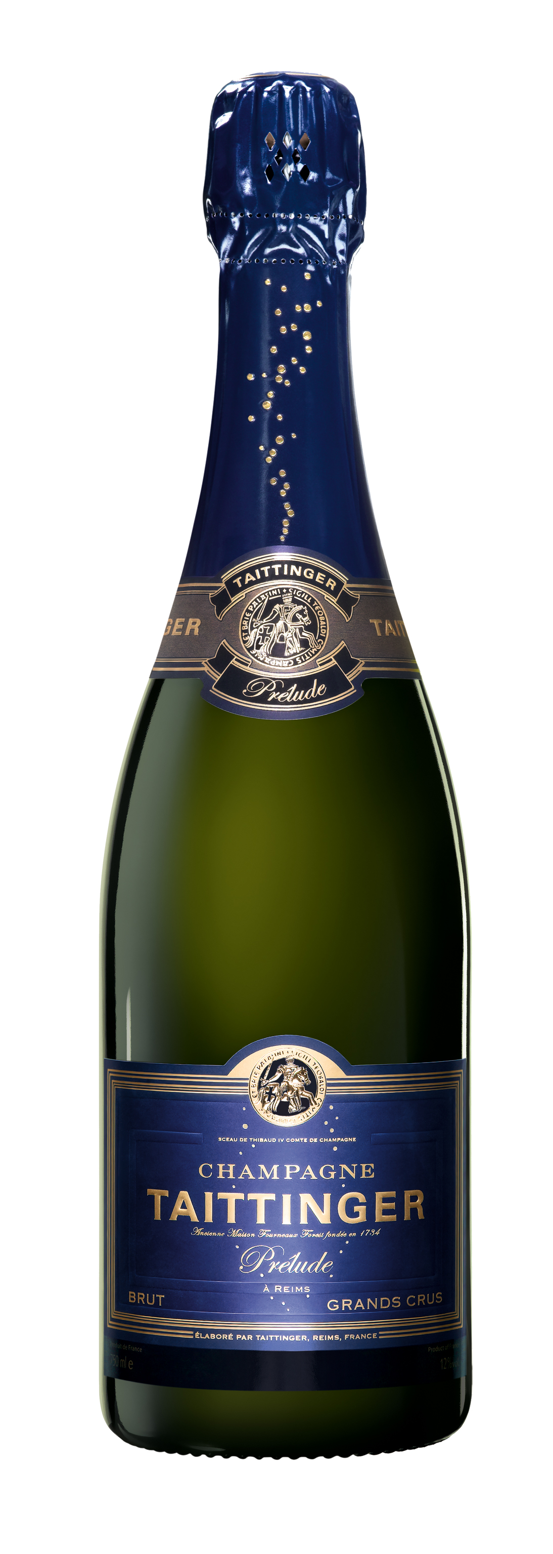 Champagne Taittinger Prélude Champagne Grand Cru, champagne brut 75 cl