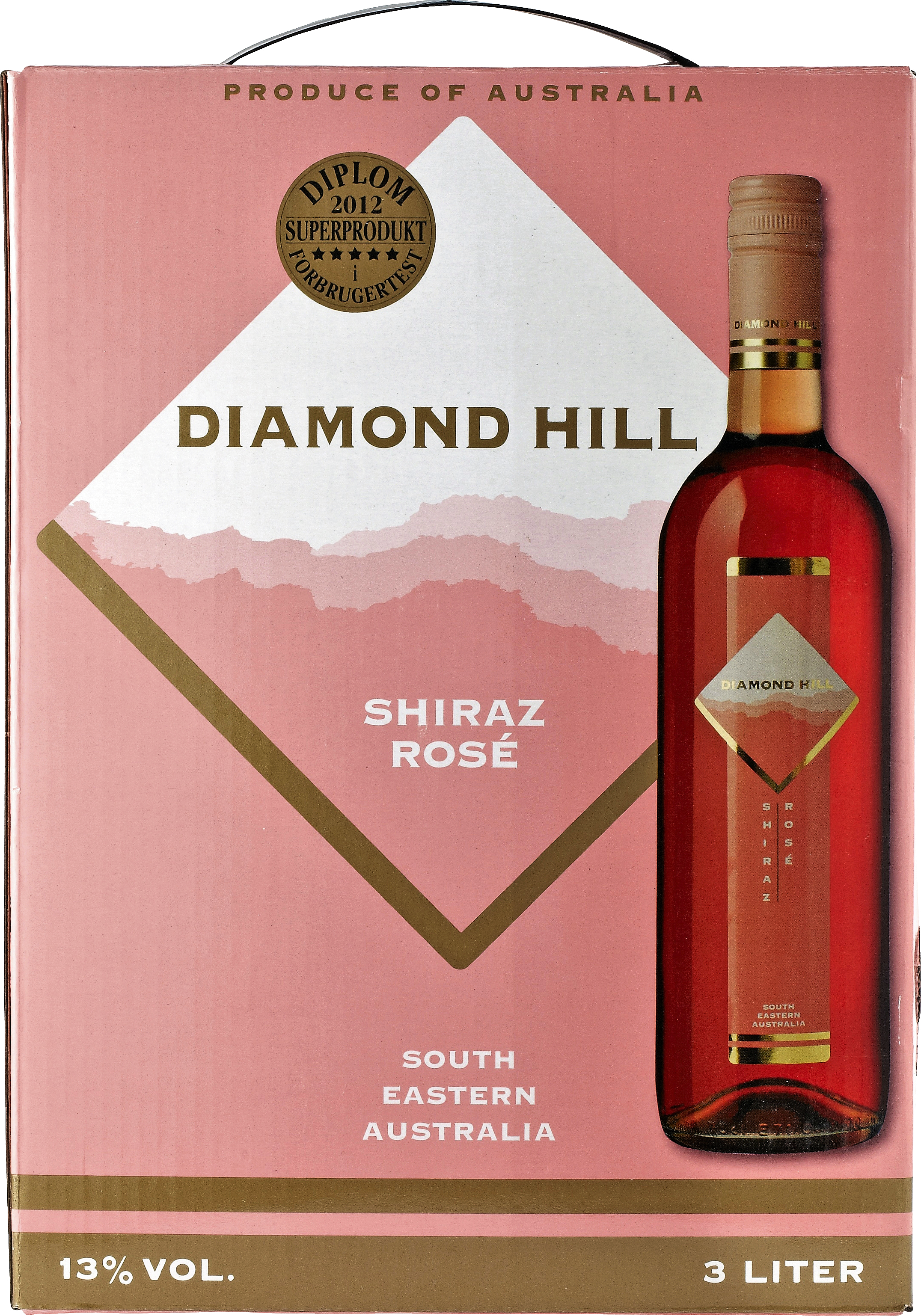 Diamond Hill Rosé BiB 300 cl. - 13% - BAG-IN-BOX VIN - VIN MERE .DK