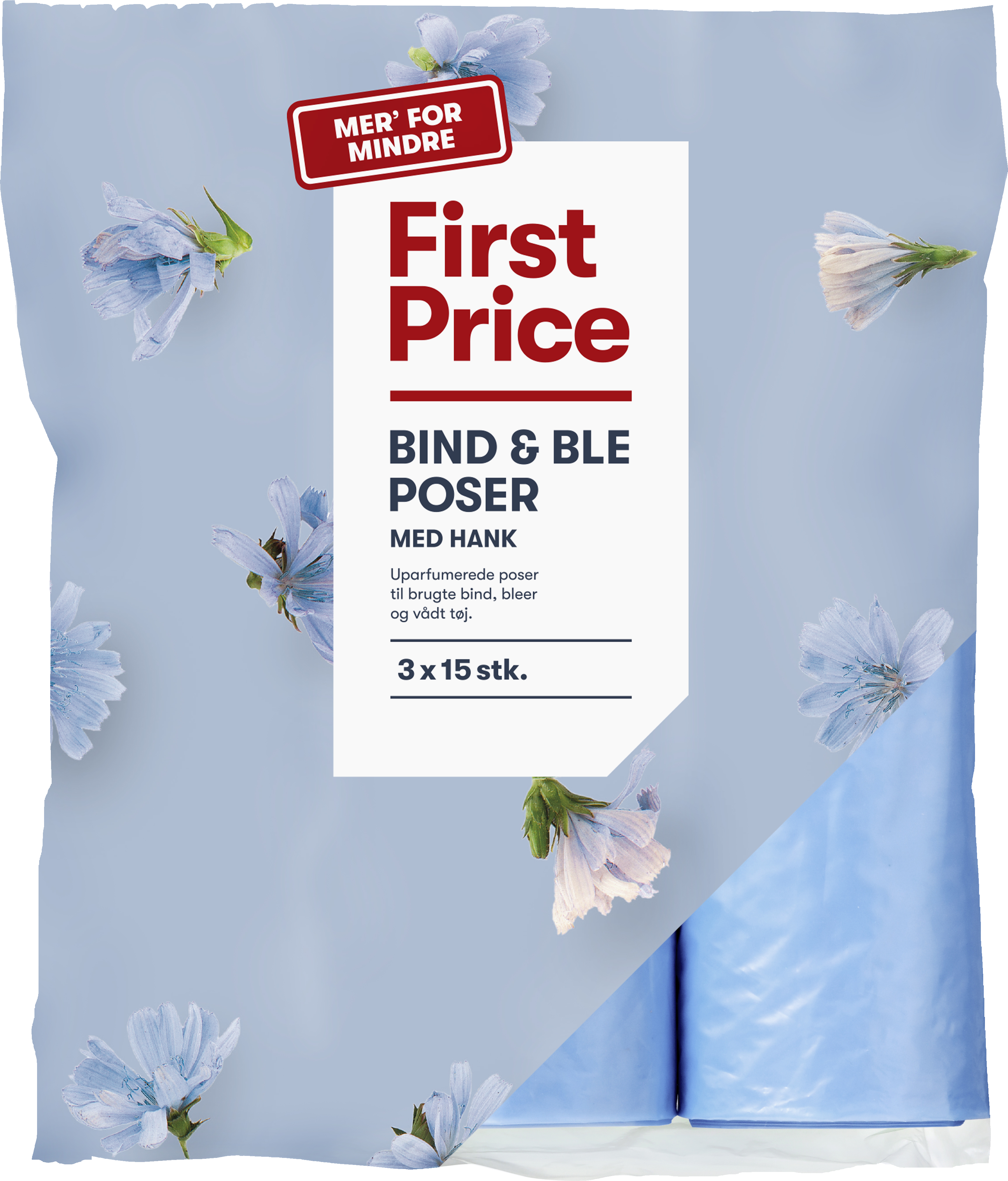Ære Parcel mestre First Price Bind- & Bleposer m. hank 3x15 stk. - TILBEHØR - VIN MED MERE .DK