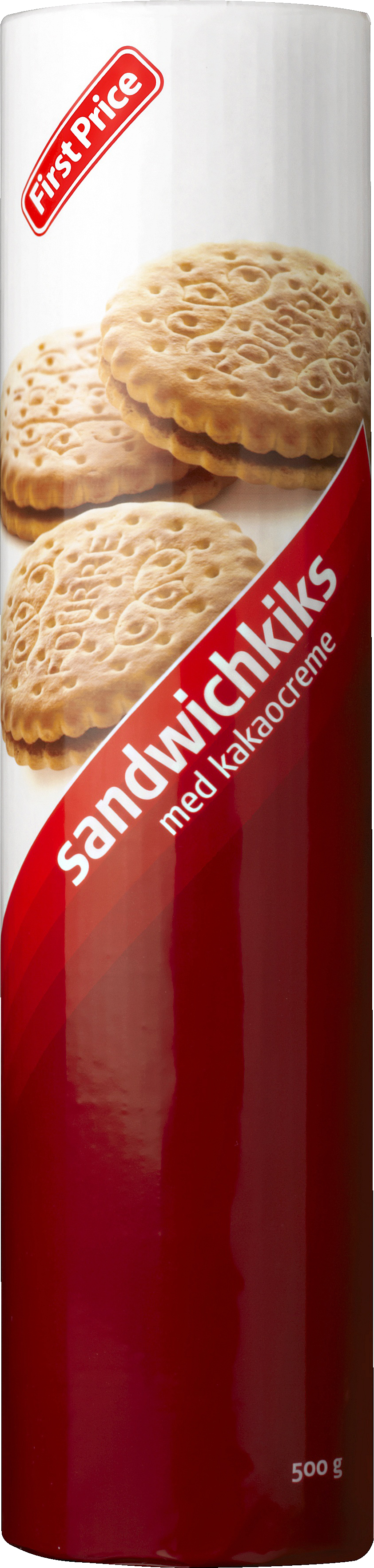 Price Sandwichkiks med Kakaocreme 500 g. - KIKS & SMÅKAGER VIN MED .DK