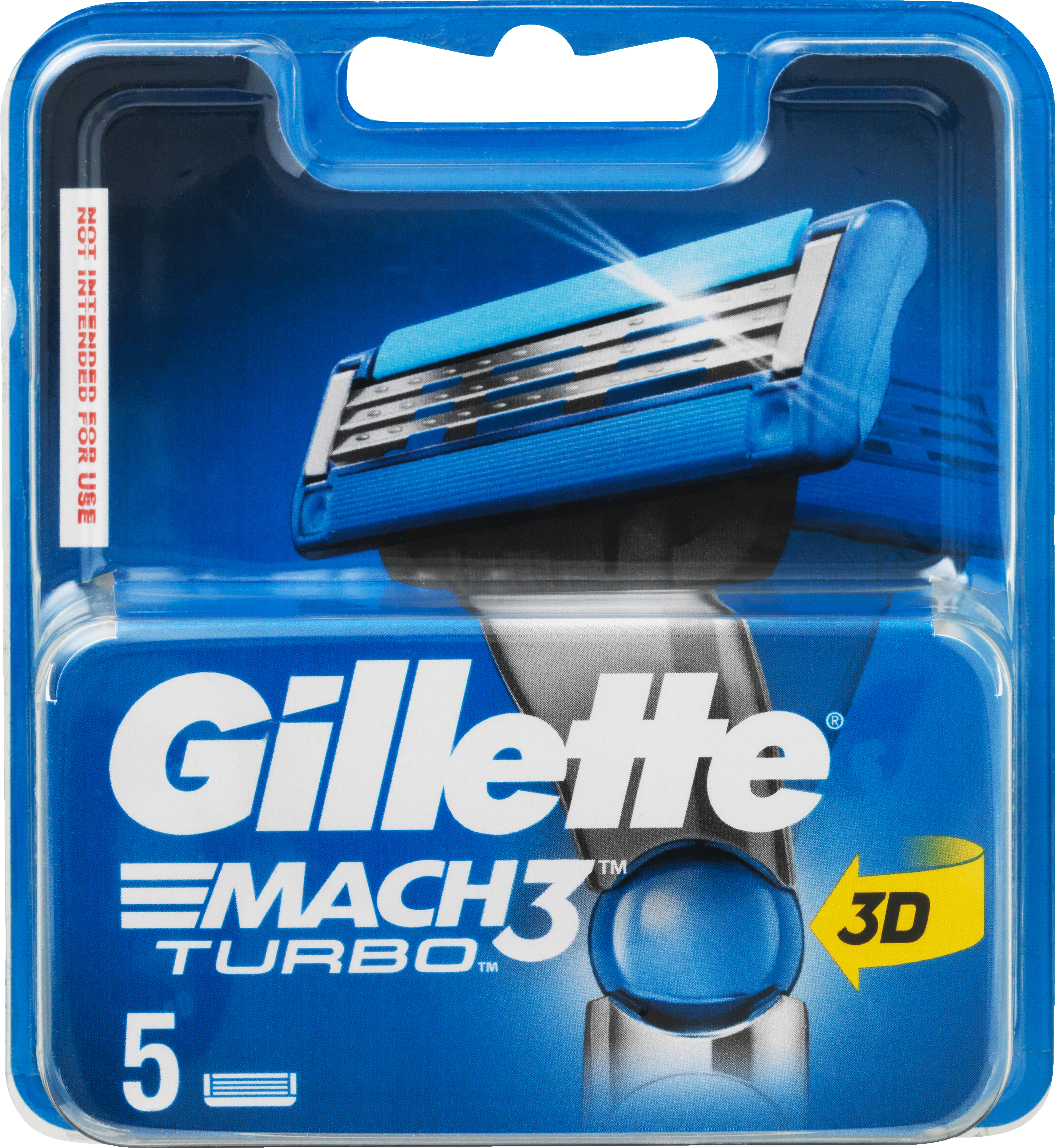 Gillette Mach3 Turbo Barberblade Refill 5 - MÆND - .DK