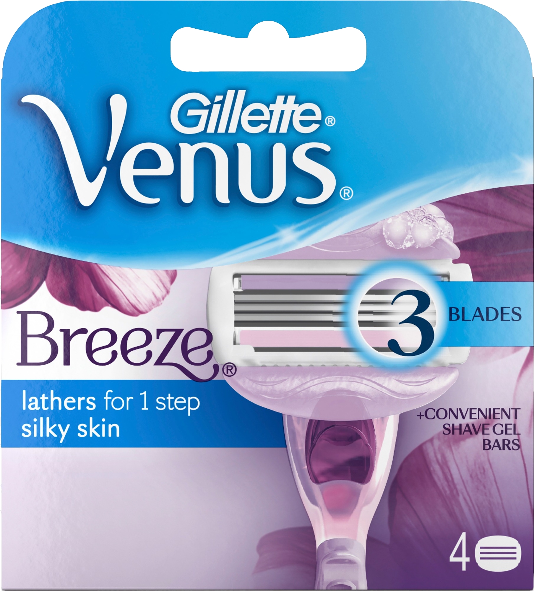 Gillette Venus Breeze Barberblade Refill stk. - PERSONLIG PLEJE - VIN MED MERE .DK