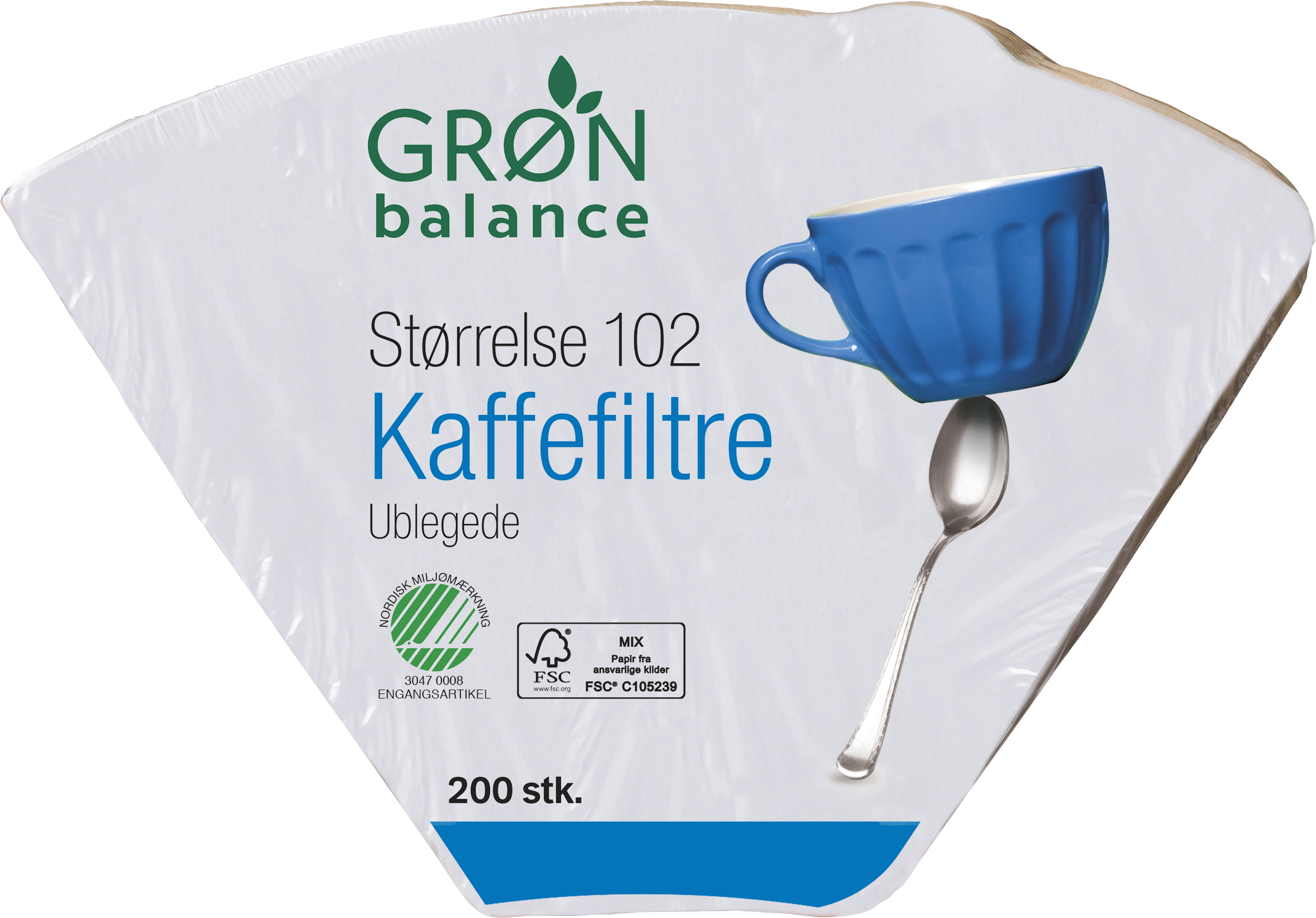 Balance Kaffefiltre Størrelse Ublegede 200 stk. TILBEHØR - VIN MED MERE .DK