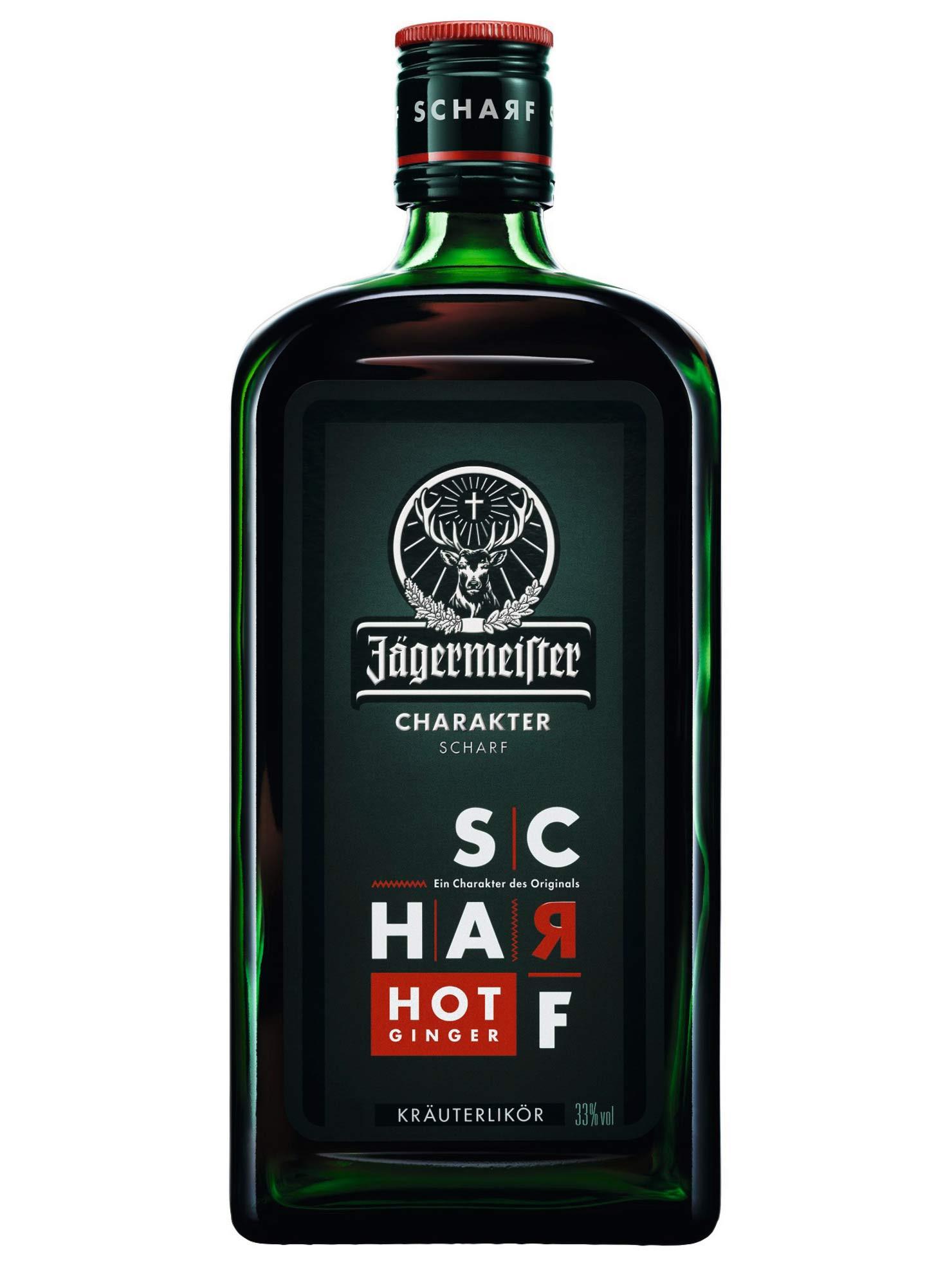 Jägermeister Scharf Hot Ginger 100 cl. - 33% BITTER - VIN MED MERE