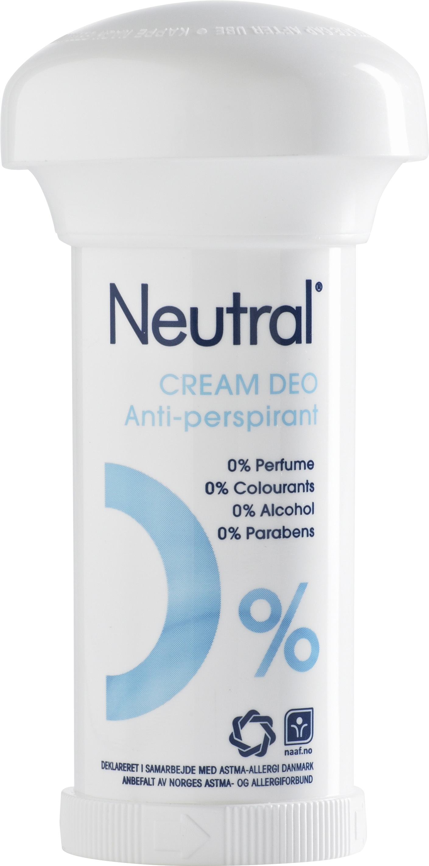 Anti-Perspirant Cream Deo 50 ml. PERSONLIG PLEJE - VIN MED .DK