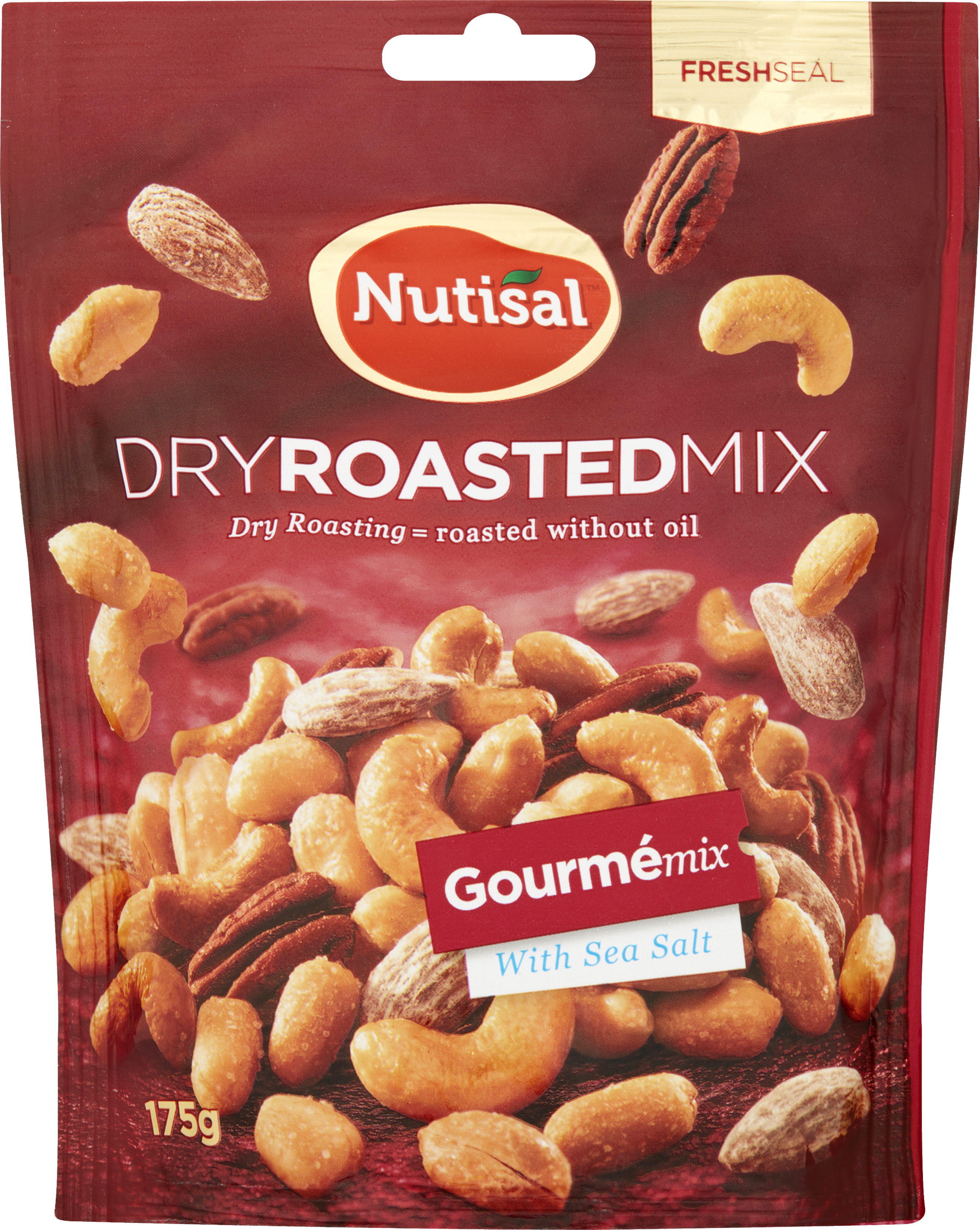 Nutisal Dry Roasted Gourmé Mix 175 g. - - MED