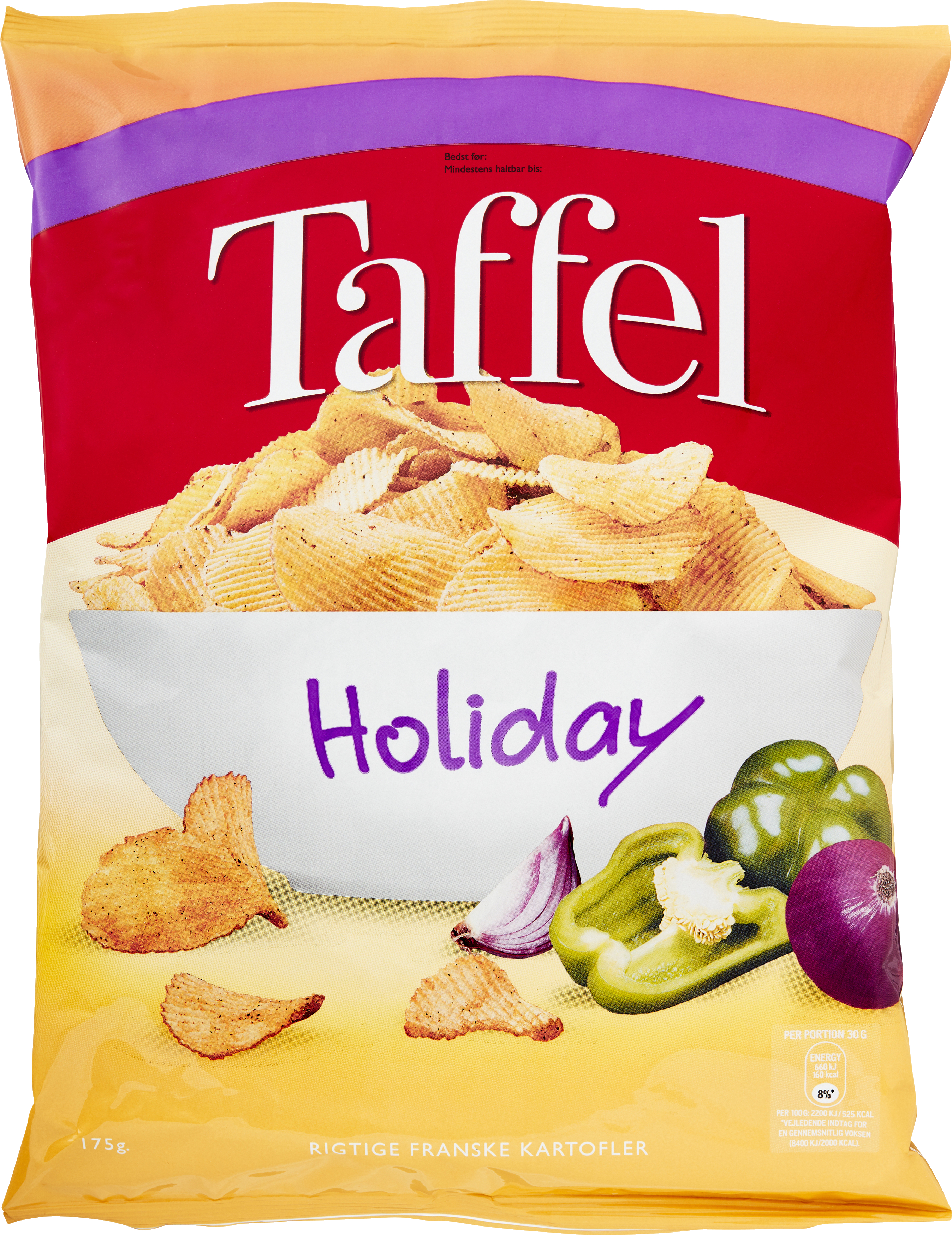 Taffel Holiday 175 - CHIPS - VIN MED .DK