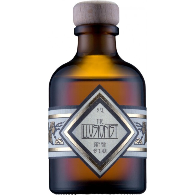The Illusionist 5 cl. MERE MED 45% VIN - GIN Dry Gin - -
