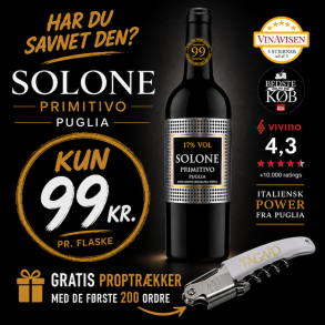Primitivo SOLONE 2024 p� 17%