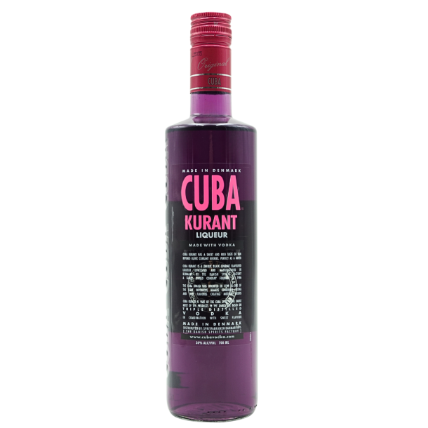 CUBA Kurant likør 70 cl. - 30%