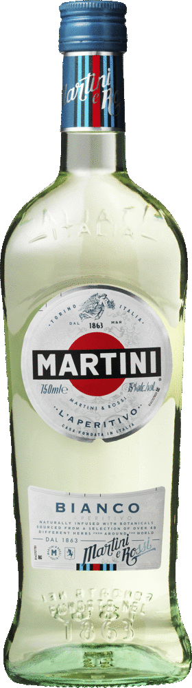 Vandt Hotel erhvervsdrivende Martini Bianco Vermouth 75 cl. - 15% - VERMOUTH - VIN MED MERE .DK
