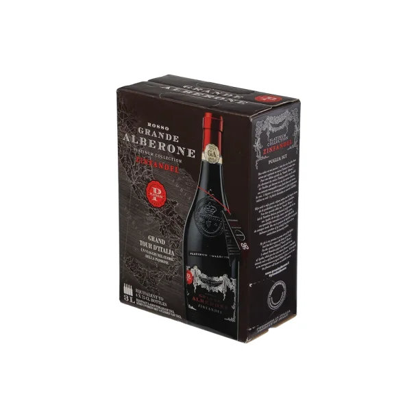 Grande Alberone Platinum Zinfandel 15% 300 cl. BIB