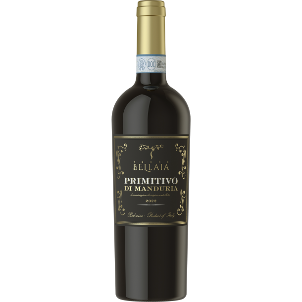 Bellaia Primitivo di Manduria 2022 75 cl.