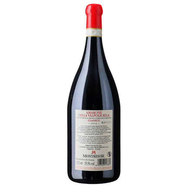 Cantine Montresor Capitel delle Crosara Amarone Classico 2015 15,5% Magnum 150 cl.