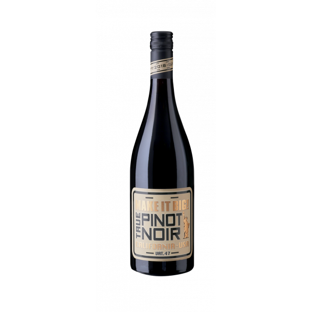 MAKE IT BIG! True Pinot Noir Californien 2021 75 cl. - 13,5%