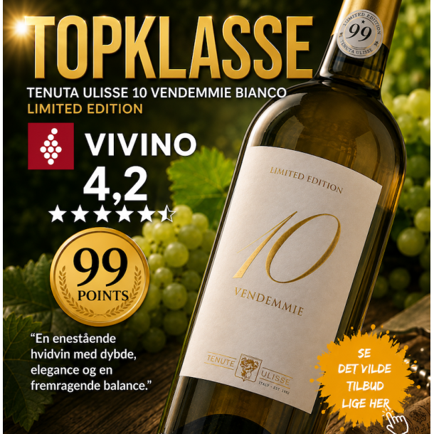Tenuta Ulisse 10 Vendemmie Bianco Limited Edition 13,5%