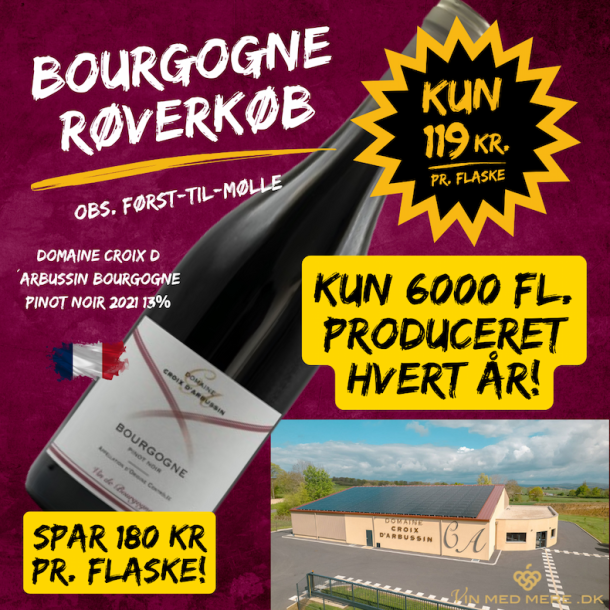 Domaine Croix DArbussin Bourgogne Pinot Noir 2021 13%