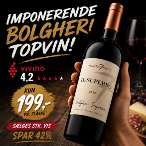 Podere 7 Sette IL SUPERBO DOC Bolgheri Superiore 2018 