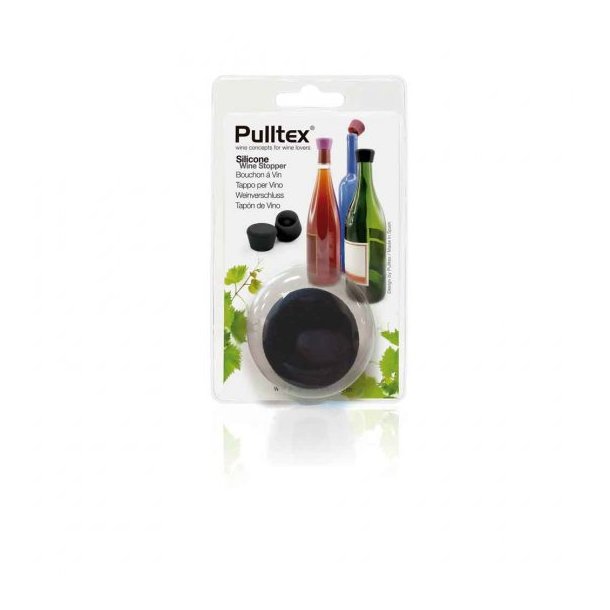 Pulltex - Blister - Vinstopper - Silikone - Sort