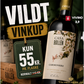 Casa Bollen Carmenere Reserva Colchagua 2023 14%