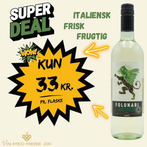 Folonari Pinot Grigio / Garganega 2023 75 cl. 12%