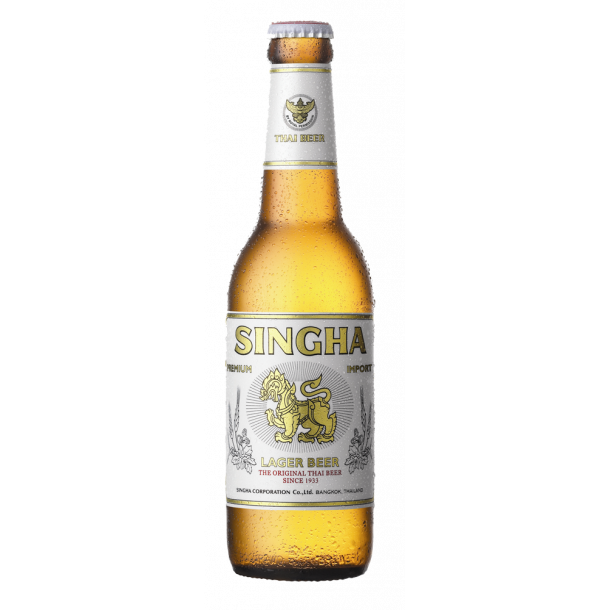 Singha Lager Beer 33 cl. - 5%