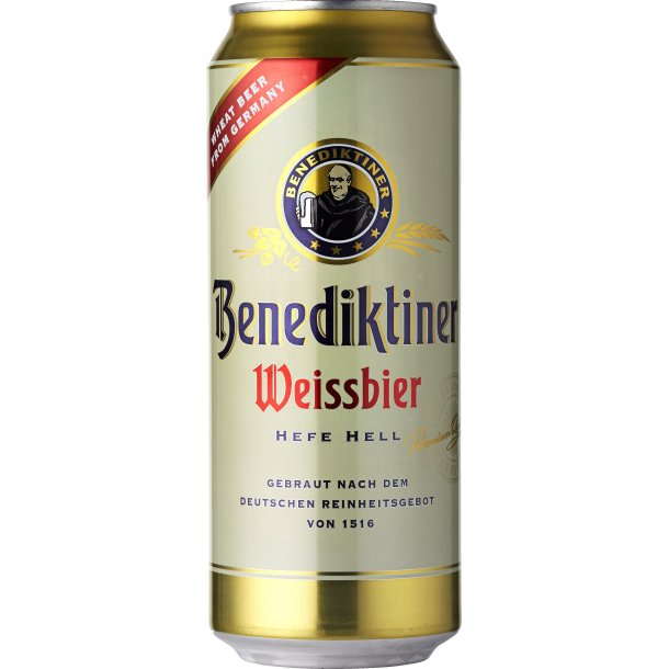 Benediktiner Weissbier 50 cl. - 5,4%