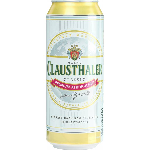 Clausthaler Classic Alkoholfri 50 cl. - 0,49%