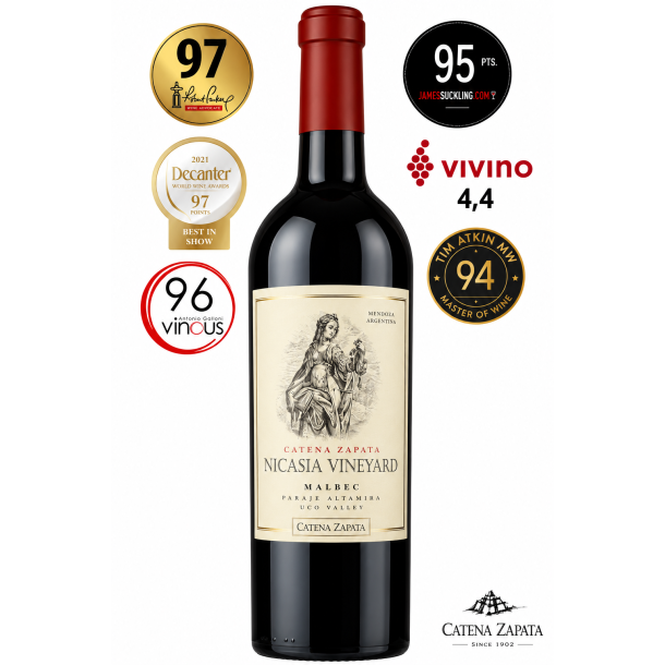 2019 Catena Zapata Nicasia Vineyard Altamira Malbec inkl. tr�kasse
