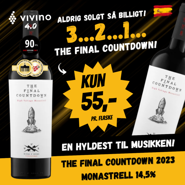 The Final Countdown 2023 Monastrell 14,5%