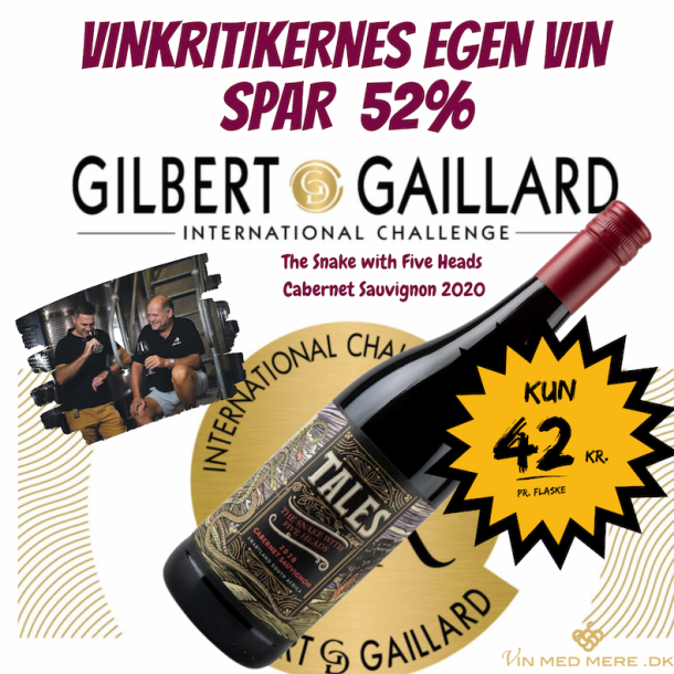 The Snake with Five Heads Cabernet Sauvignon 2020 75 cl. 13,5%