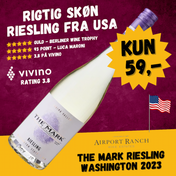 The Mark Riesling Washington 2023 - 12%