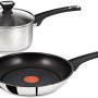 Tefal B125SA44 Jamie Oliver rustfrit st�l non-stick pan-s�t, 4-delt