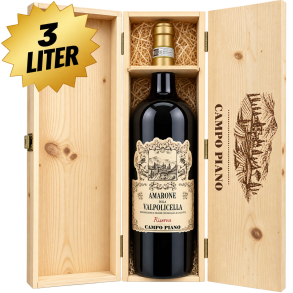 3 LITERS Amarone della Valpolicella Riserva 17% Campo Piano