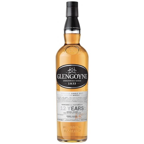 Glengoyne 12 Års Highland Single Malt Whisky 70 cl. - 43%