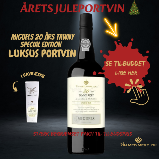Miguels 20 rs Tawny - Special Edition By VinMedMere inkl. gaveske