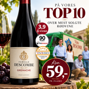 Famille Descombe Grenache 2023 75 cl. 15%