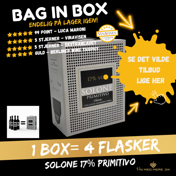 BIB 3 Liter - Primitivo SOLONE Salento 2024 p 17%