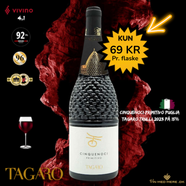 Mancinello Nero Di Troia TAGARO Trulli 2022 p 15% 