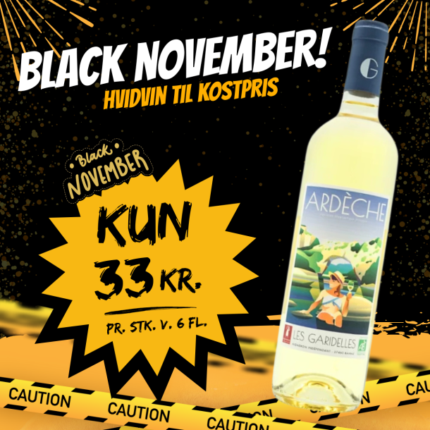 Ardeche Garidelles Blanc 2023 75 cl. 13,5%