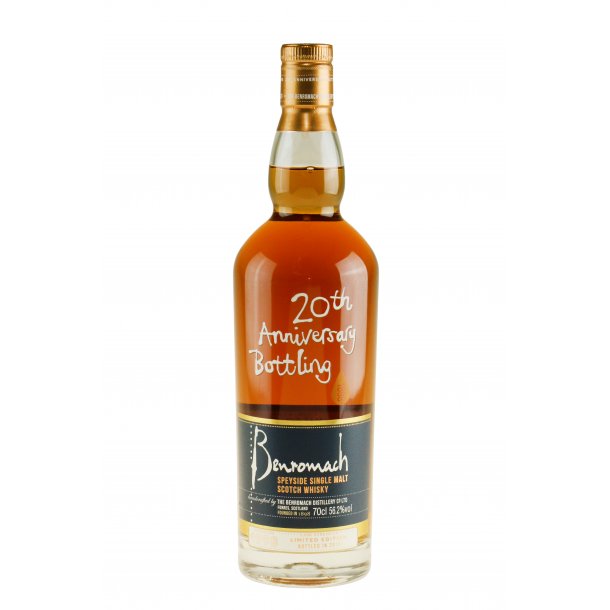 Benromach 20th Anniversary Bottling Whisky 70 cl. - 56,2%