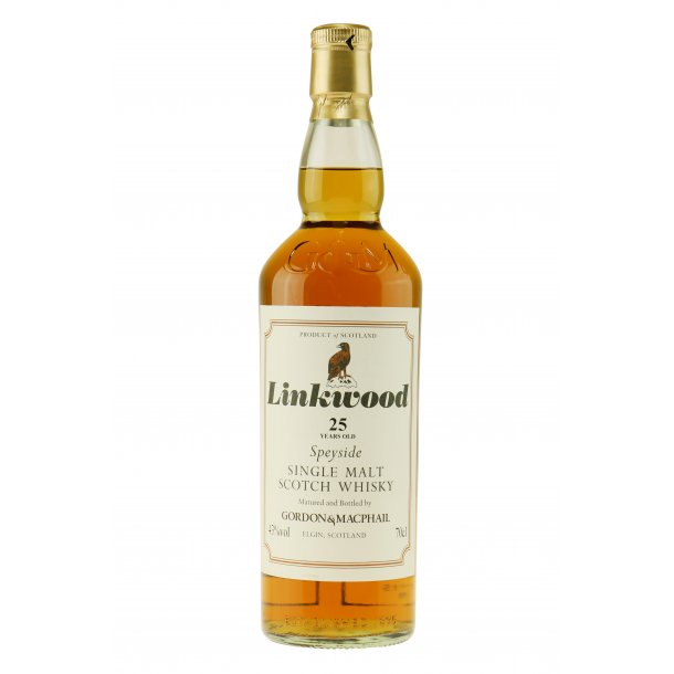 Linkwood Distillery Labels 25 rs Whisky 70 cl. - 43%